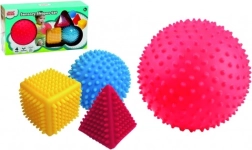 Sensorik-Set geometrischer Formen LITTLE HERO, 4 Stück