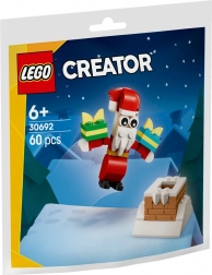 Lego Creator – Weihnachtsmann und Schornstein