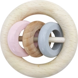 Hess Rassel drei Ringe rosa