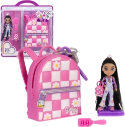 Disney ILY 4Ever Tote-ily Teenies Mode-Mini-Puppe mit Daisy-Motiv und Zubehör