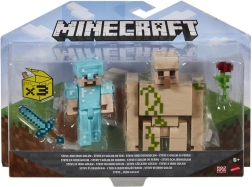 Minecraft Figuren 8 cm – Doppelpack mit Zubehör