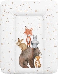 Ceba Baby weiche Wickelunterlage Basic Forest Friends 50 × 70 cm