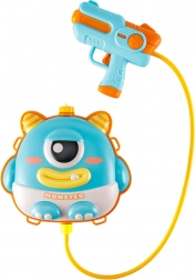 Wasserpistole mit Monster-Rucksacktank 2,1 l, akkubetrieben