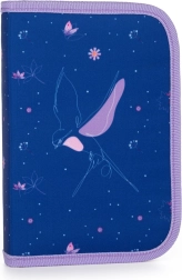 Schuletui OXY GO Blumen, 1 Etage, 2 Klappen