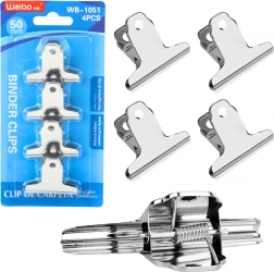 Satz Metall-Büroklammern 50 mm - 4 Stk.