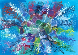 Puzzle Blues des Ozeans 1500 Teile