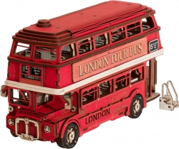 3D Holzpuzzle Londoner Doppeldeckerbus