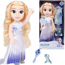 Singing-Puppe DISNEY PRINCESS Elsa Frozen 35 cm mit Zubehör