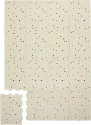 3 Sprouts Schaum-Spielmatte Terrazzo Cream