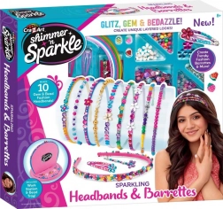 Shimmer 'n Sparkle glitzernde Stirnbänder und Haarschmuck