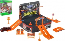 Garagenspielzeug mit Auto Welly Porsche