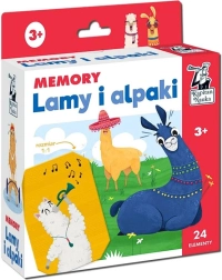 Memo-Spiel Lamas und Alpakas 3+