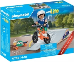 Playmobil Geschenkset Skateboarder mit Rampe
