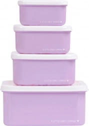 Set aus Brotdosen Blütengarten - A Little Lovely Company