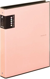 Ablage A4 PASTELINI aprikosfarben mit 4 Ringen