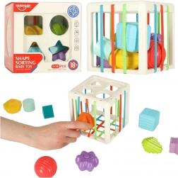 Elastischer sensorischer Würfel mit Formeneinlagen