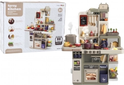 Kinderküche mit Lichtern, Geräuschen und Dampf, 88 Teile