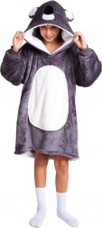 Cozy Noxxiez Koala – kuschelige Kapuzen-Decke (Hoodie) für Kinder von 7–12 Jahren