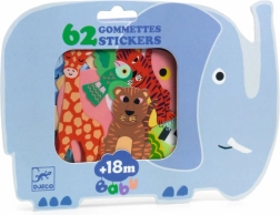 Meine ersten Aufkleber - Safari Tiere