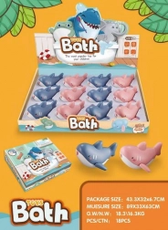 Aufzieh-Hai für die Badewanne 11 cm