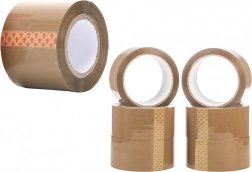 Braunes Verpackungsband 48 mm × 50 m, synthetischer Kautschuk