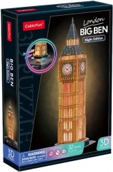 Puzzle 3D LED Nachtedition: Big Ben
