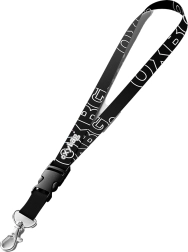 Lanyard mit Karabiner OXY OXBG White