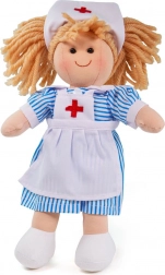Stoffpuppe Krankenschwester Nancy 28 cm von Bigjigs Toys