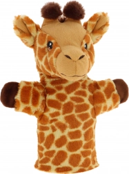 Keeleco Stofftier-Handpuppe Giraffe 27 cm
