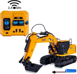 Ferngesteuerter Kettenbagger JCB mit Abbruchset 1:26