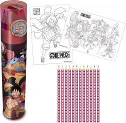 ONE PIECE Buntstift-Set 12 Stk im Etui