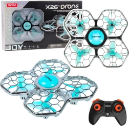 Drohne SYMA X26 Pro mit Propellerschutz, akrobatischen Tricks und LED-Beleuchtung