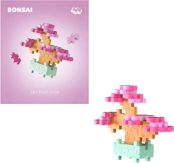 Plus-Plus Blumen Rosa Bonsai Bauset