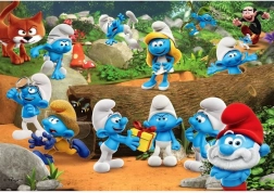 Puzzle CLEMENTONI Schlümpfe: Fröhliche Truppe 104 Teile