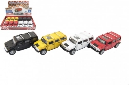 Metall-Automodell Hummer H2 SUV Kinsmart 12 cm mit Rückzugantrieb