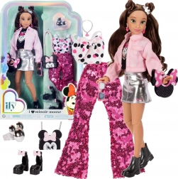 Disney ILY 4Ever Modepuppe inspiriert von MINNIE MOUSE mit Zubehör 30 cm