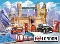Puzzle London XXL – 100 Teile