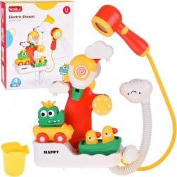 Multifunktionales Bade-Spielzeug Krokodil und Entchen mit Dusche 4-in-1