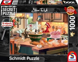Schmidt Secret Puzzle Auf dem Küchentisch 1000 Teile