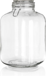 Erea Glas-Vorratsdose, hermetisch, 5 l, mit Bügelverschluss