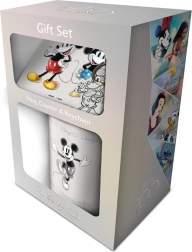Disney 100 Heritage Sketch Geschenkset – Tasse, Untersetzer und Schlüsselanhänger
