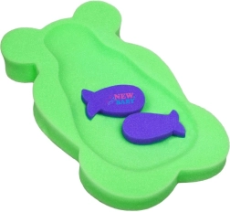 Schaumbadauflage für Babys BASIC Bär grün