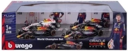 Bburago 1:43 Formula 1 Red Bull Racing RB20 4er-Pack (2024) – Verstappen & Pérez