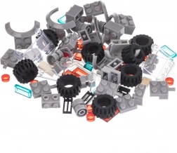 L-W Toys kreatives Set zum Fahrzeugbau – Ergänzung für Bausteine