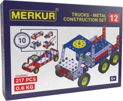 Merkur Metallbaukasten Abschleppfahrzeug, 217 Teile