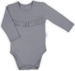Baby-Body mit langen Ärmeln Nicol Sara – Grau