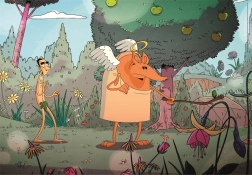 Puzzle CLEMENTONI Netflix Dieser Welt entkomme ich nicht (Zerocalcare II) 1000 Teile