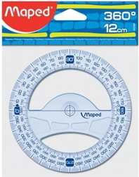 Geodreieck 360° 12 cm