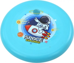Fliegende Scheibe Frisbee Kosmonaut Blau 20cm