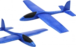 Großer blauer Polystyrol-Gleiter 68 cm